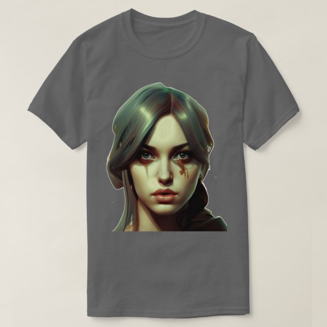 dålig tjej t shirt (Design framsida)
