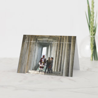 Dålig tomten helgkort