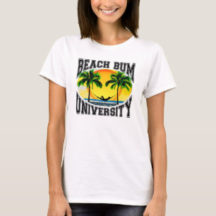 Dålig universiteten för strand tee shirt