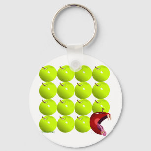 Dåliga Apple Nyckelring