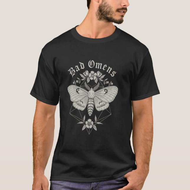 Dåliga förebudsmal t shirt (Framsida)