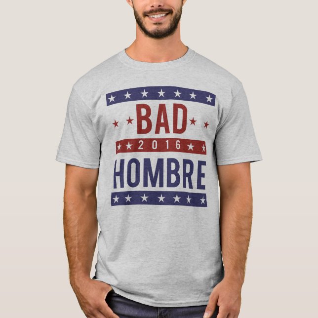DÅLIGA HOMBRE 2016 TEE (Framsida)