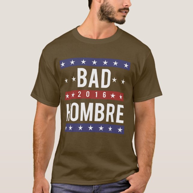 DÅLIGA HOMBRE TEE SHIRT (Framsida)