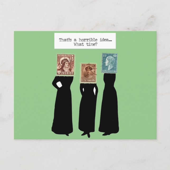 dåliga idéer vykort (Framsida)