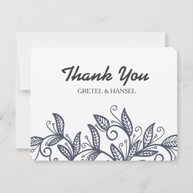 Dåliga löv tack kort (Framsida)