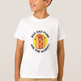 Dåliga Pappa-punkter är den fusta korvringspun T Shirt