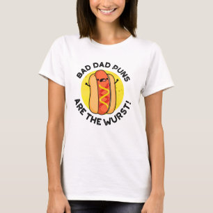 Dåliga Pappa-punkter är den fusta korvringspun T Shirt