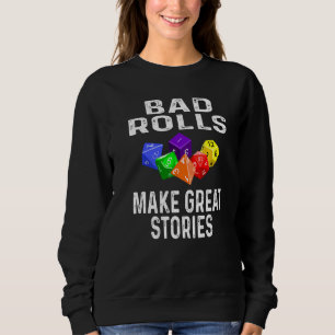 Dåliga Slag Gör Stora Berättelser Tärningsspel Sp T Shirt