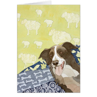 Dåliga till ben hälsningskort