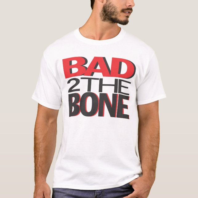 Dåliga till ben tee shirt (Framsida)