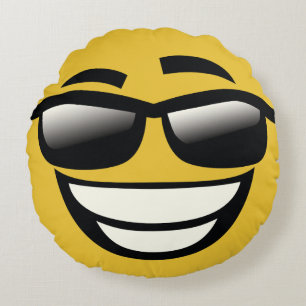 dåliga till benemojien rund kudde