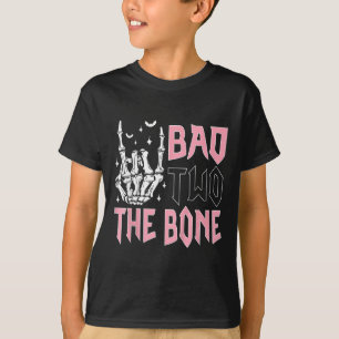 Dåliga Två Till Ben Festdekorationer 2 År Gammal F T Shirt