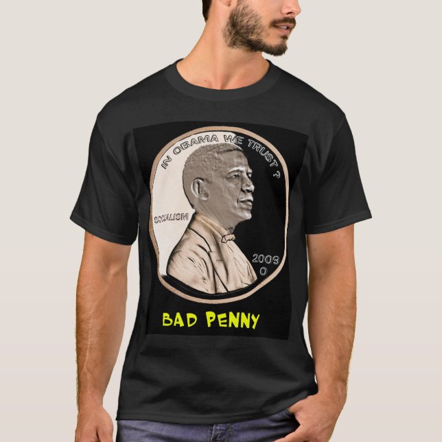 Dåligaencentmynt T-shirt (Framsida)
