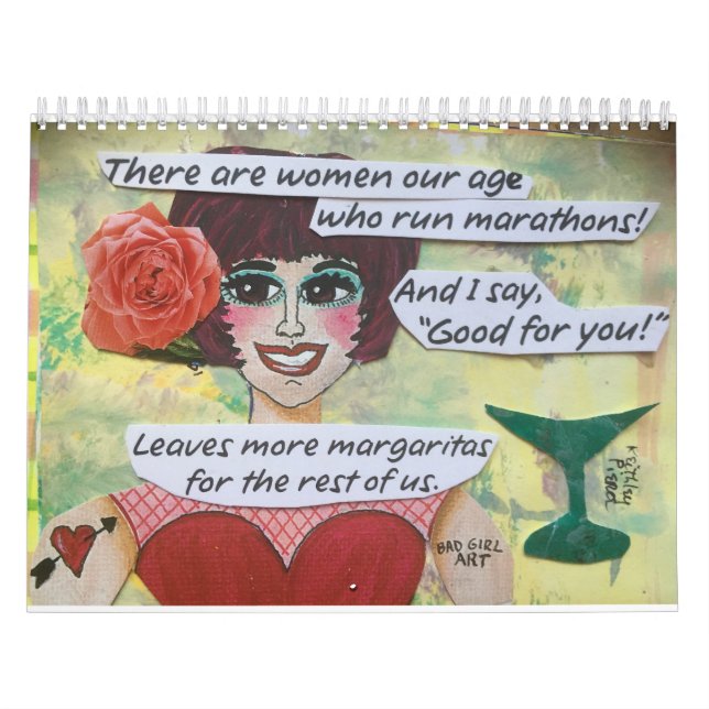 DÅLIGAFLICKA CALENDAR-MARGARITA KALENDER (Omslag)