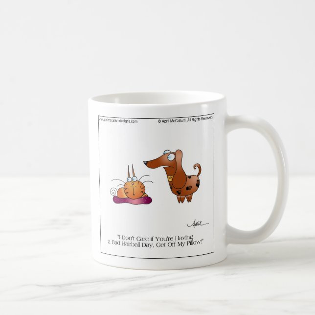 DÅLIGAHAIRBALLmugg vid April McCallum Kaffemugg (Höger)