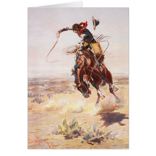 DåligaHoss Russell konst Hälsningskort (Framsidan)