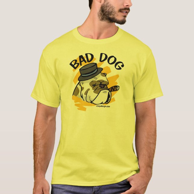 Dåligahund T-shirt (Framsida)