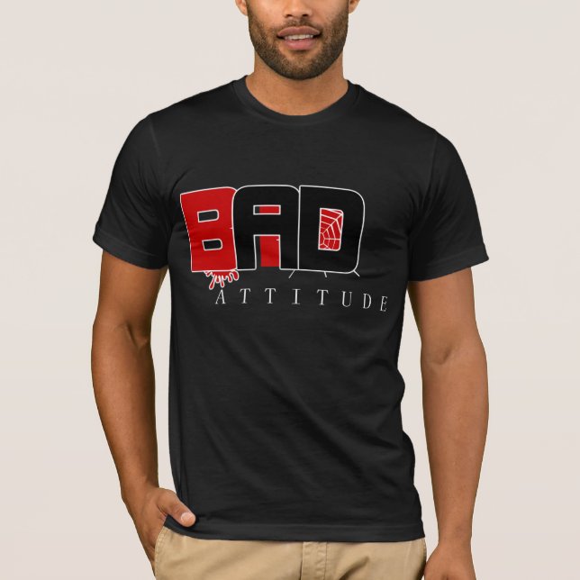 Dåligainställningskjorta T-shirt (Framsida)