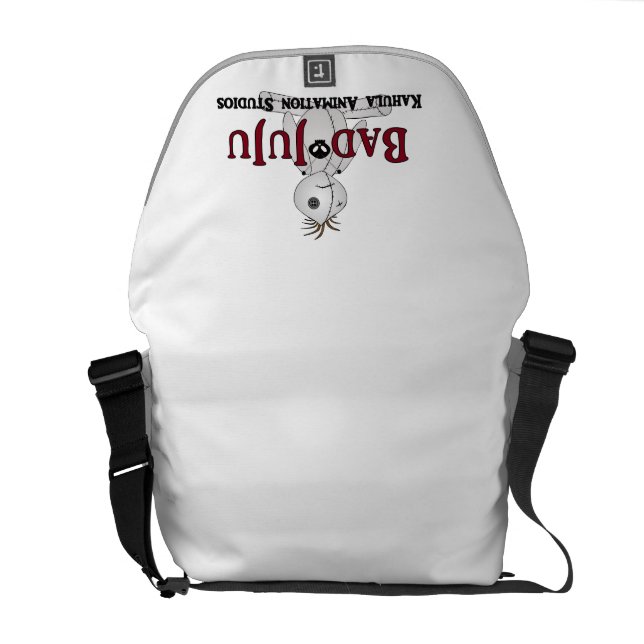 DåligaJuJu messenger bag (Öppen Baksida)