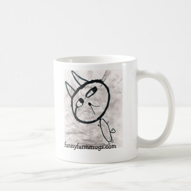 Dåligakatt Kaffemugg (Höger)