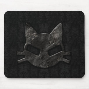Dåligakattungesvart gotiska Mousepad Musmatta