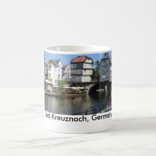 Dåligan Kreuznach, Tyskland överbryggar hus Kaffemugg