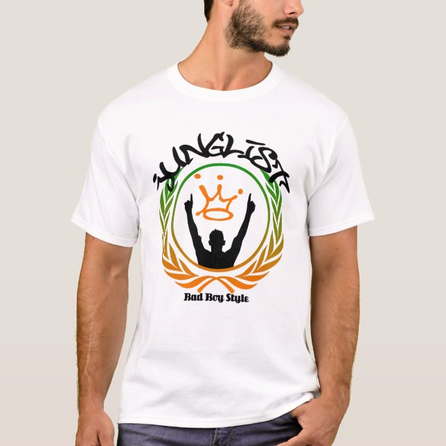 Dåligapojkestil Tee Shirt (Framsida)