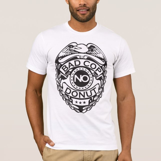 Dåligasnut ingen munk - svart tee (Framsida)