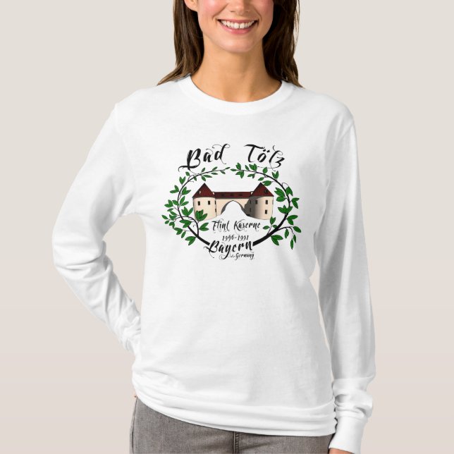DåligaTölz flinta Kaserne Tee (Framsida)