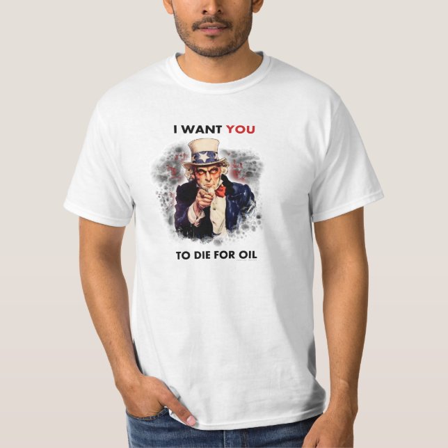 DåligaUncle Sam Tee Shirt (Framsida)