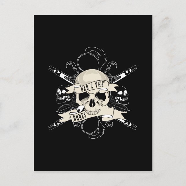 Dåligt 2 benen  vykort (Framsida)