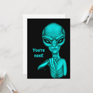 Dåligt Alien, du är nästa!