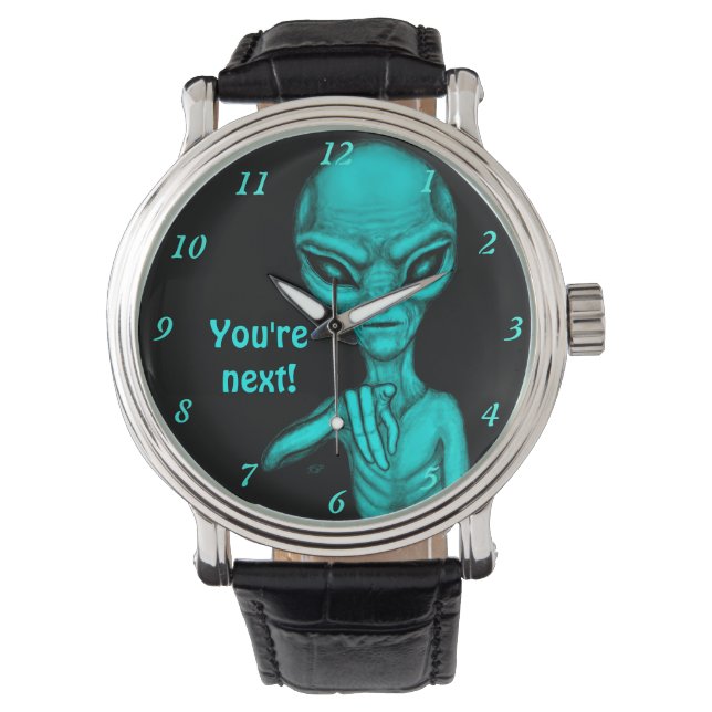 Dåligt Alien, du är nästa! Armbandsur (Framsida)