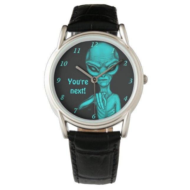 Dåligt Alien, du är nästa! Armbandsur (Framsida)