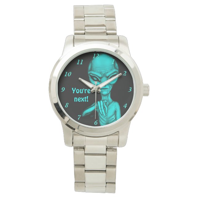 Dåligt Alien, du är nästa! Armbandsur (Framsida)
