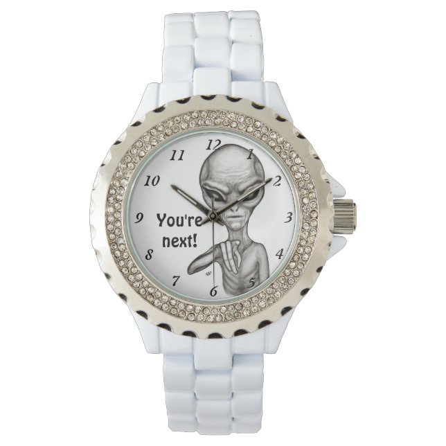 Dåligt Alien, du är nästa! Armbandsur (Framsida)