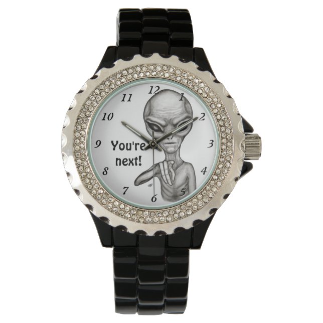 Dåligt Alien, du är nästa! Armbandsur (Framsida)