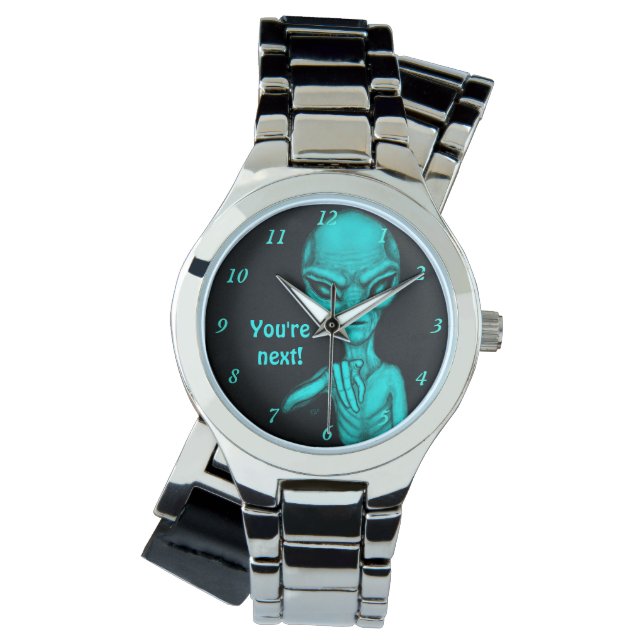 Dåligt Alien, du är nästa! Armbandsur (Framsida)