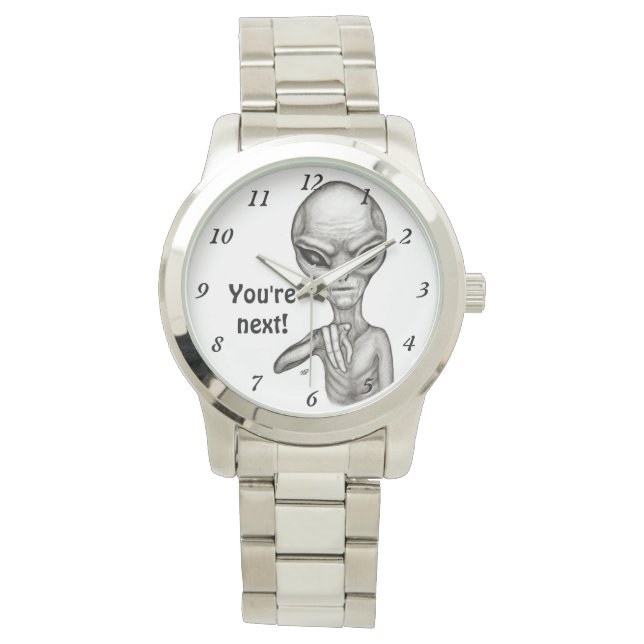 Dåligt Alien, du är nästa! Armbandsur (Framsida)