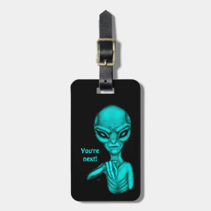 Dåligt Alien, du är nästa! Bagagebricka