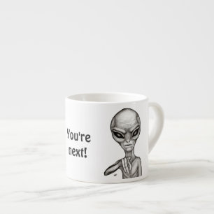 Dåligt Alien, du är nästa! Espressomugg