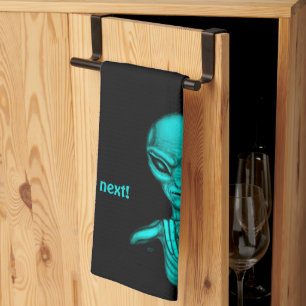 Dåligt Alien, du är nästa! Kökshandduk
