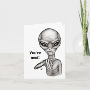 Dåligt Alien, du är nästa! Kort