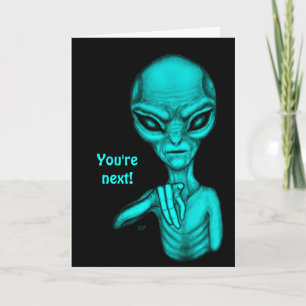 Dåligt Alien, du är nästa! Kort