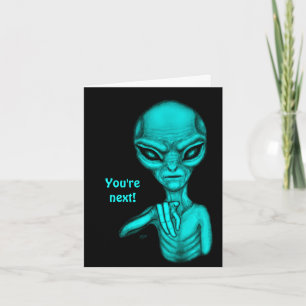 Dåligt Alien, du är nästa! Kort