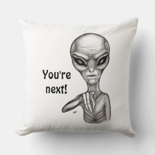 Dåligt Alien, du är nästa! Kudde