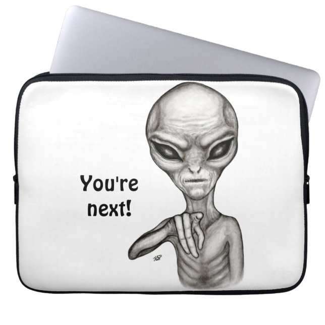 Dåligt Alien, du är nästa! Laptop Fodral (Framsidan)