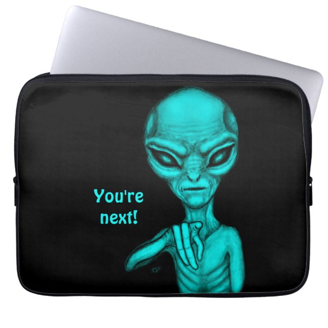Dåligt Alien, du är nästa! Laptop Fodral (Framsidan)
