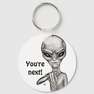 Dåligt Alien, du är nästa! Nyckelring