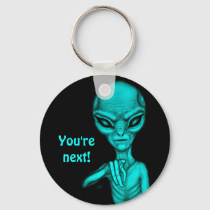 Dåligt Alien, du är nästa! Nyckelring